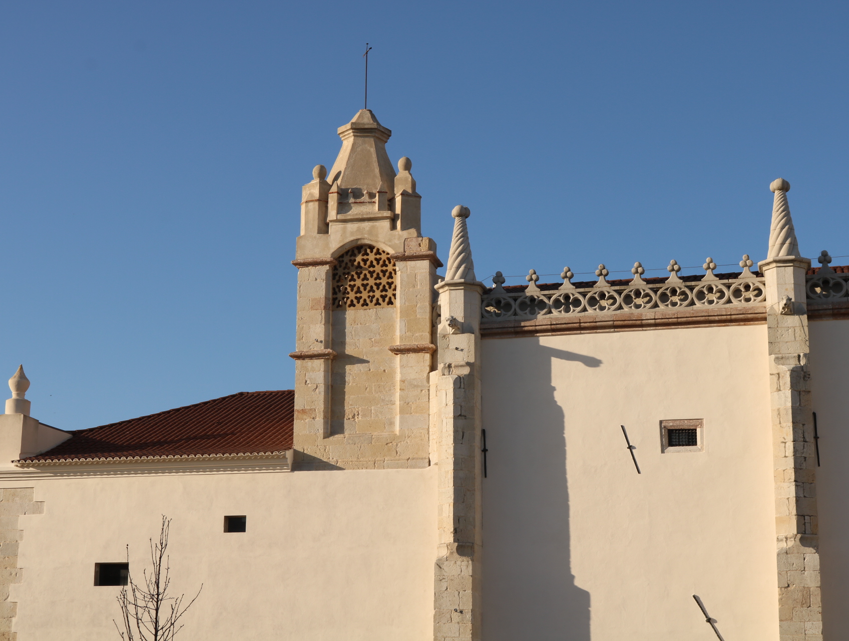 Detalhe da fachada do Convento de Jesus em Setúbal