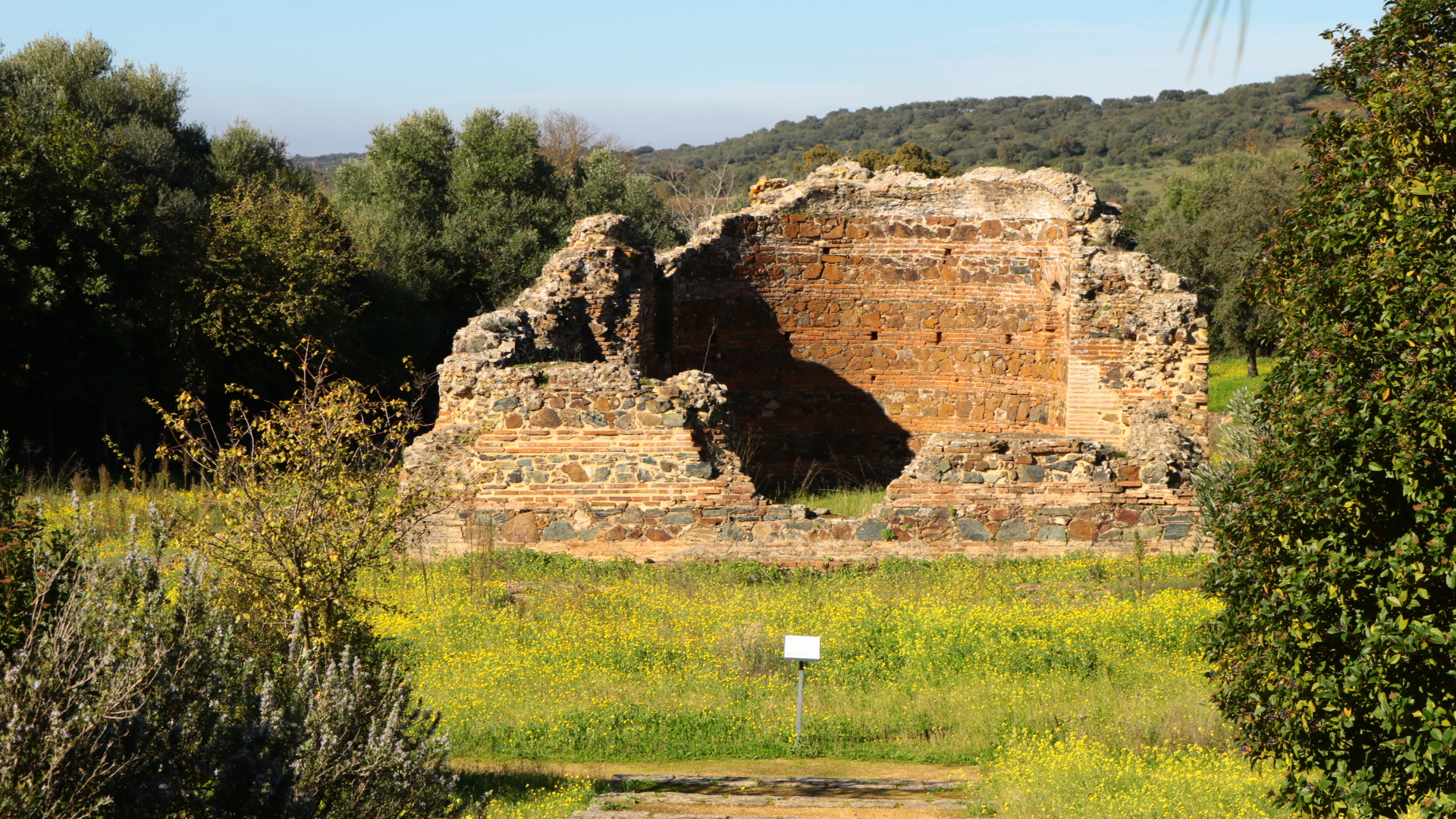 Antigo templo da Villa romana de São Cucufate