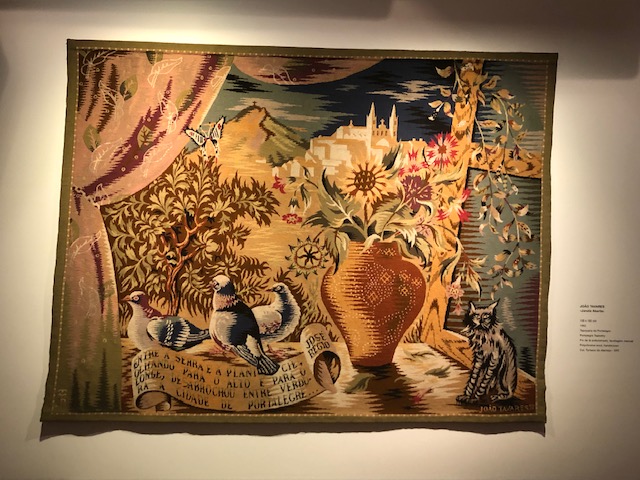 Obra de tapeçaria de João Tavares
