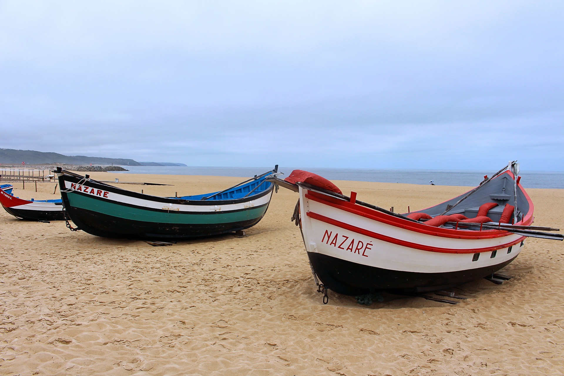 Barcos na Nazaré_Image by lutz6078 from Pixabay