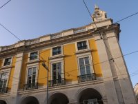 Parte do edifício da Pousada de Lisboa