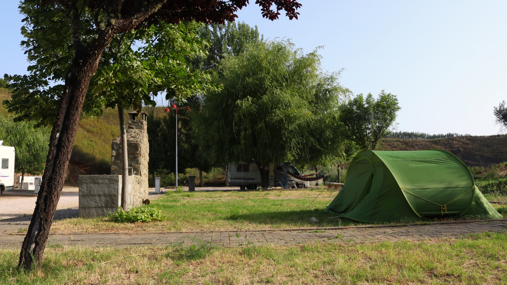 Tenda no Parque de Campismo de Bostelim