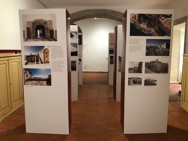 Exposição sobre a história do Forte de Santo António da Barra